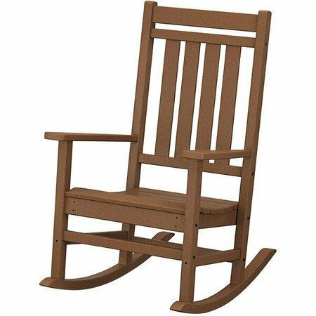 POLYWOOD R199TE Estate Teak Rocking Chair 633R199TE